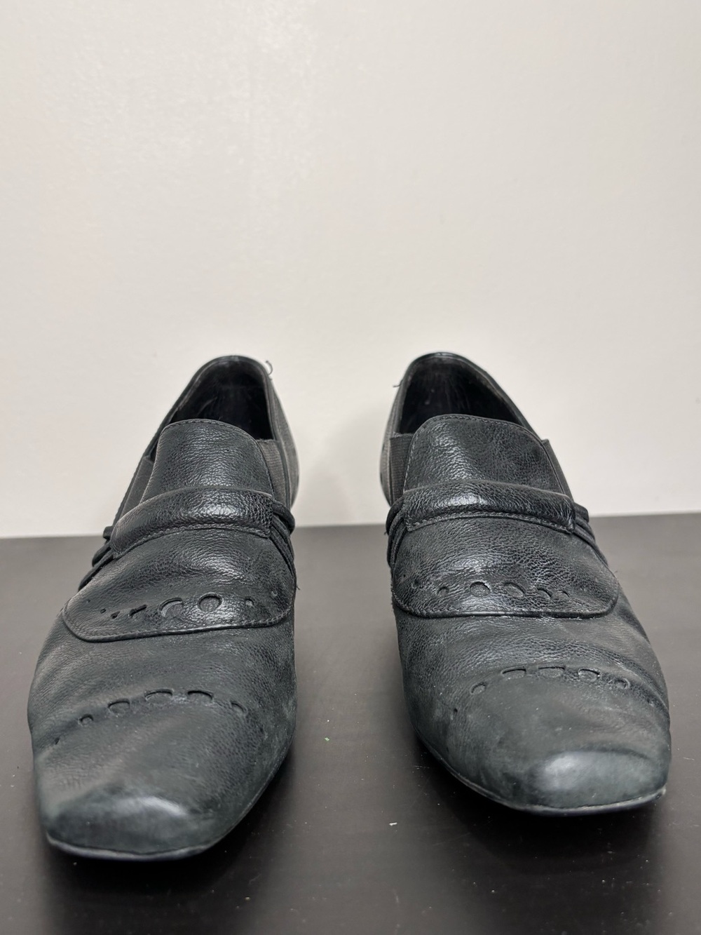 Hogl Leather Heels Booties Black Size 37 - Picture 13 of 14